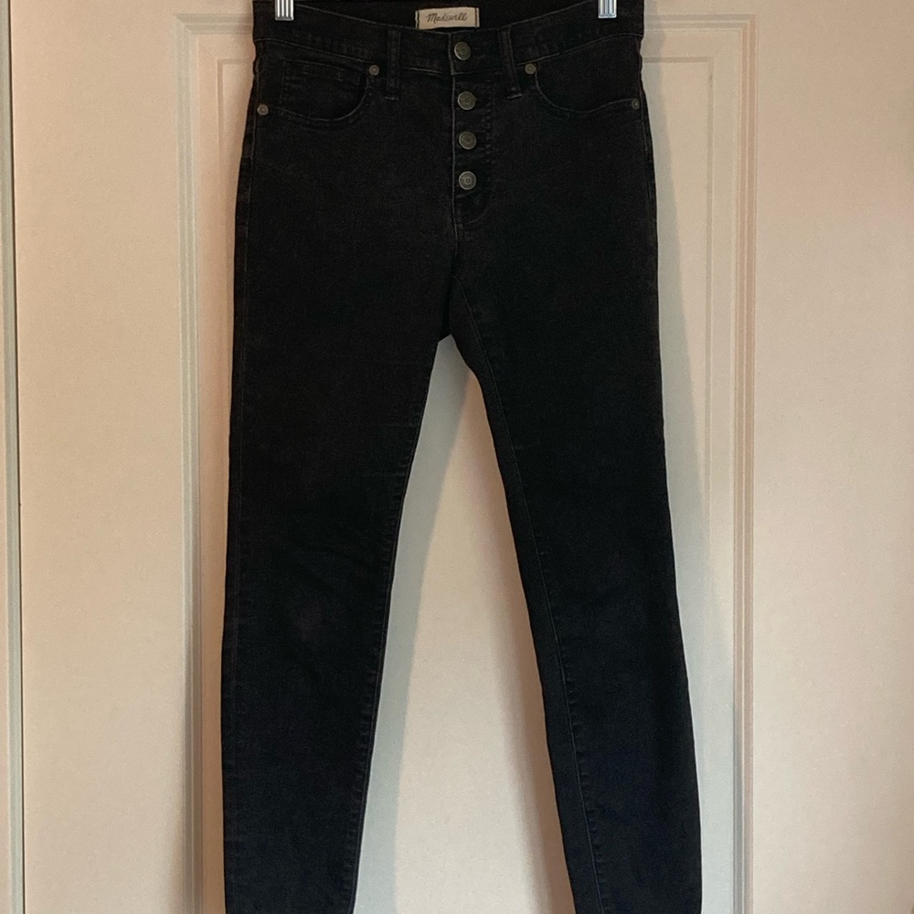 Madewell Black High Rise Jeans